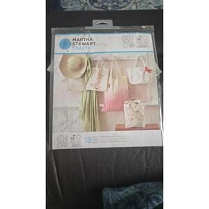 Martha Stewart Crafts  Adhesive 13 Stencils  Eyelet Lace Complete 32258